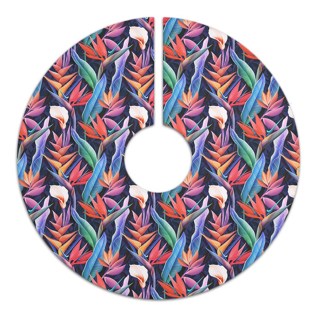 Tropical Flower Tree Skirt - Polynesian Pride