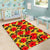 Tropical Flowers And Palm Leaves Area Rug - AH - Polynesian Pride