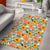 Tropical Flowers Hibiscus Pink Yellow Area Rug - AH - Polynesian Pride