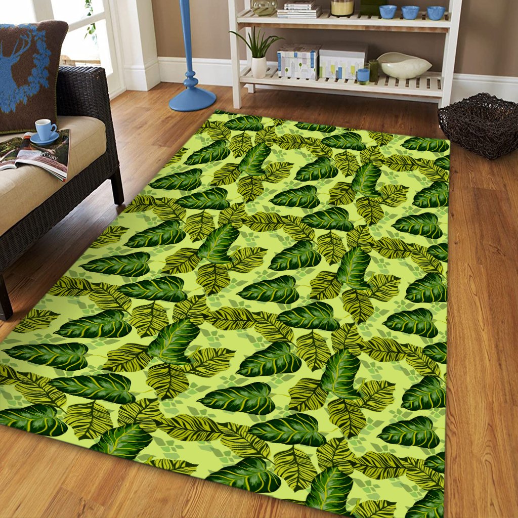 Tropical Green Area Rug - AH - Polynesian Pride