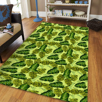 Tropical Green Area Rug - AH - Polynesian Pride