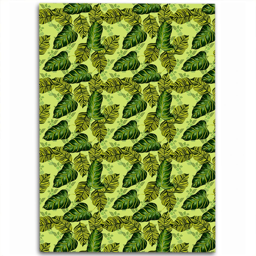 Tropical Green Area Rug - AH Luxurious - Polynesian Pride