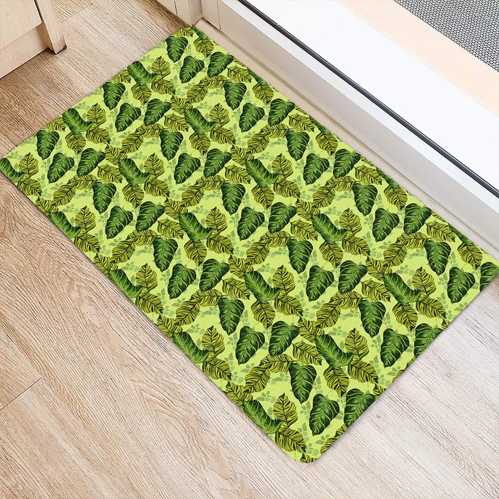 Tropical Green Hawaii Door Mat - Polynesian Pride