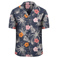 Tropical Grey Hawaiian Shirt - Polynesian Pride