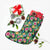 Tropical Hibiscus Banana Leafs Christmas Stocking - Polynesian Pride