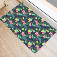 Tropical Hibiscus Hawaii Door Mat - Polynesian Pride