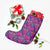 Tropical Hibiscus Purple Christmas Stocking - Polynesian Pride