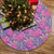 Tropical Hibiscus Purple Tree Skirt - Polynesian Pride