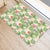 Tropical Hibiscus, Plumeria Green Hawaii Door Mat - Polynesian Pride