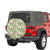 Tropical Hibiscus, Plumeria Green Hawaii Spare Tire Cover - Polynesian Pride