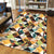 Tropical Jungle Parrots And Flamingos Pattern Area Rug - AH - Polynesian Pride