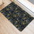 Tropical Leaves And Flowers In The Night Style Hawaii Door Mat - Polynesian Pride