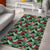 Tropical Monstera Leaf Green Mix Area Rug - AH - Polynesian Pride