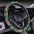 Tropical Monstera Leaf Green Mix Hawaii Universal Steering Wheel Cover with Elastic Edge - Polynesian Pride