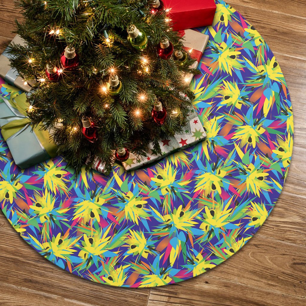 Tropical Pattern Mix Tree Skirt - Polynesian Pride