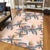 Tropical Pattern Pink Area Rug - AH - Polynesian Pride