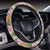 Tropical Pineaapple Hawaii Universal Steering Wheel Cover with Elastic Edge - Polynesian Pride