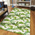 Tropical Plumeria White Area Rug - AH - Polynesian Pride