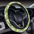 Tropical Plumeria White Hawaii Universal Steering Wheel Cover with Elastic Edge - Polynesian Pride