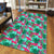 Tropical Strelitzia Blue Area Rug - AH - Polynesian Pride