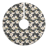Tropical Toucans Hibiscus Palm Leaves Tree Skirt - Polynesian Pride