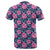 Hawaii Tropical Flowers With Hummingbirds Palm Leaves T Shirt - Polynesian Pride