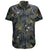Hawaiian Shirt - Tropical Leaves And Flowers In The Night Style Shirt - Polynesian Pride
