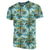 Hawaii Tropical Palm Trees Blue T Shirt - Polynesian Pride