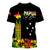 PNG Hibiscus Tribal Pattern T Shirt Motuan Reggae Color LT7 - Polynesian Pride