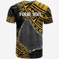 Cook Islands Tribal Custom T Shirt Island Map Manihiki Island LT7 - Polynesian Pride