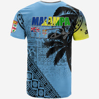Malampa Fiji Day T Shirt Flags Mix Style LT7 - Polynesian Pride