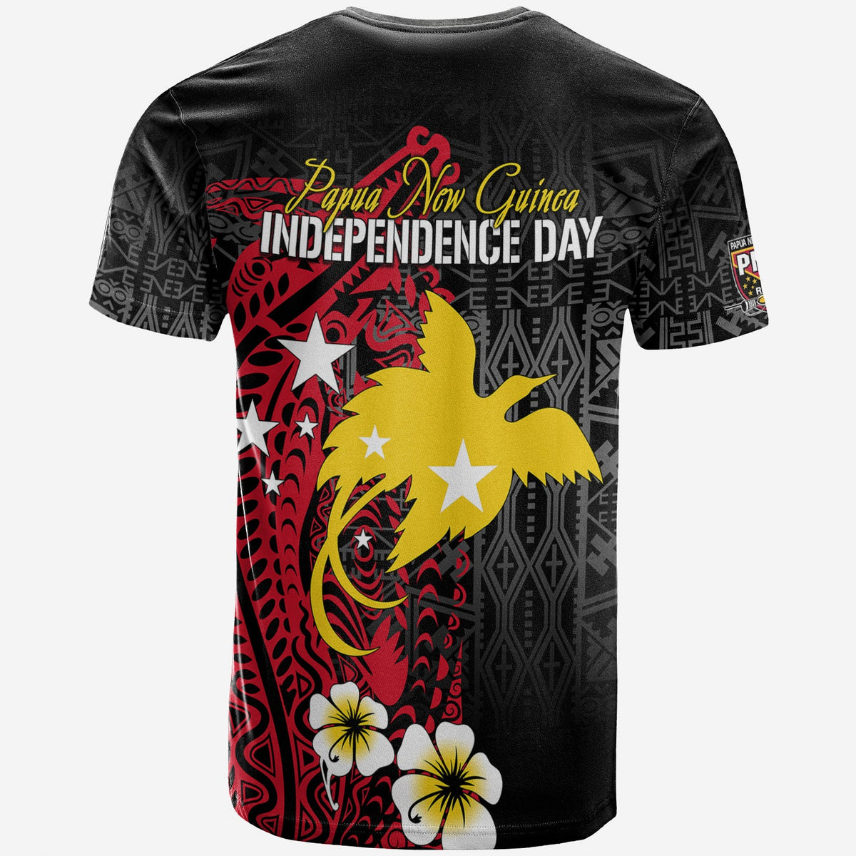 Papua New Guinea Independence T Shirt PNG Kumuls Tribal Crocodile LT7 - Polynesian Pride