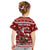 New Zealand Xmas T Shirt KID Mere Kirihimete - Santa With Kiwi Bird LT7 - Polynesian Pride