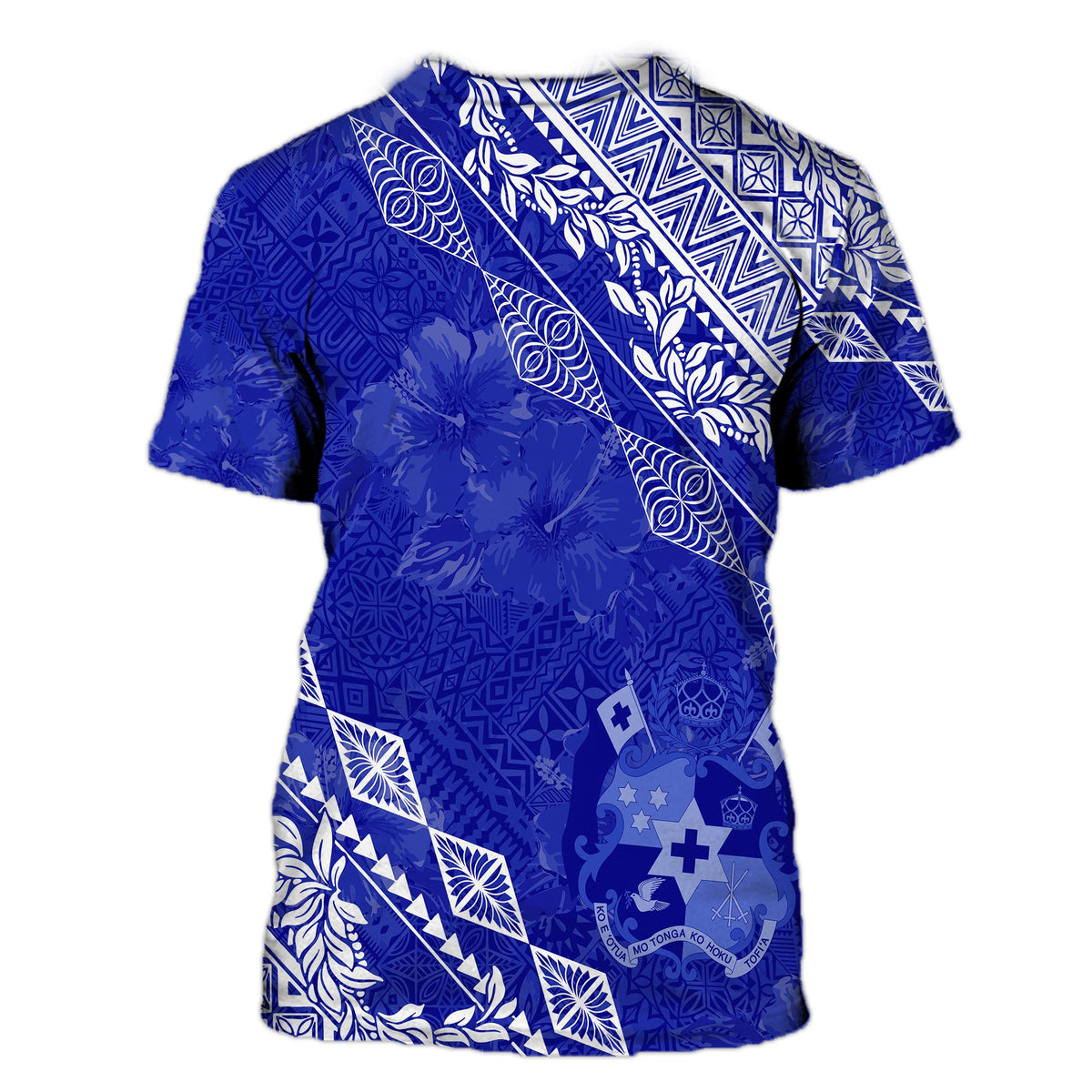 Queen Salote College Tonga T Shirt Kupesi Style Ver01 LT7 - Polynesian Pride