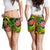 Polynesian Turtle Women Short Circle Turtle Hibiscus Reggae LT9 - Polynesian Pride