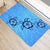 Turtle Hibiscus Swim In Sea Door Mat AH - Polynesian Pride