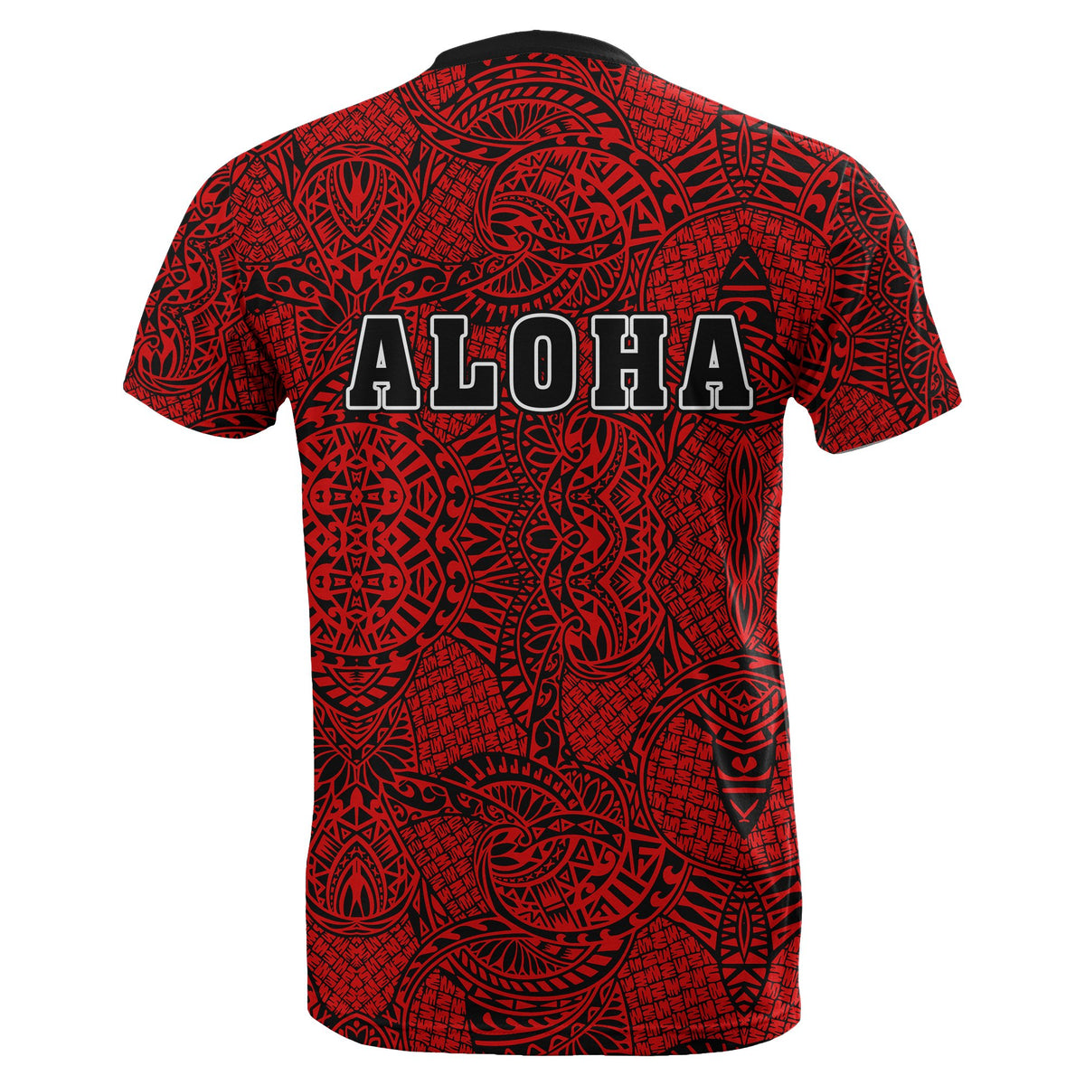 Honu Polynesian Red Hawaii Turtle T Shirt - Polynesian Pride