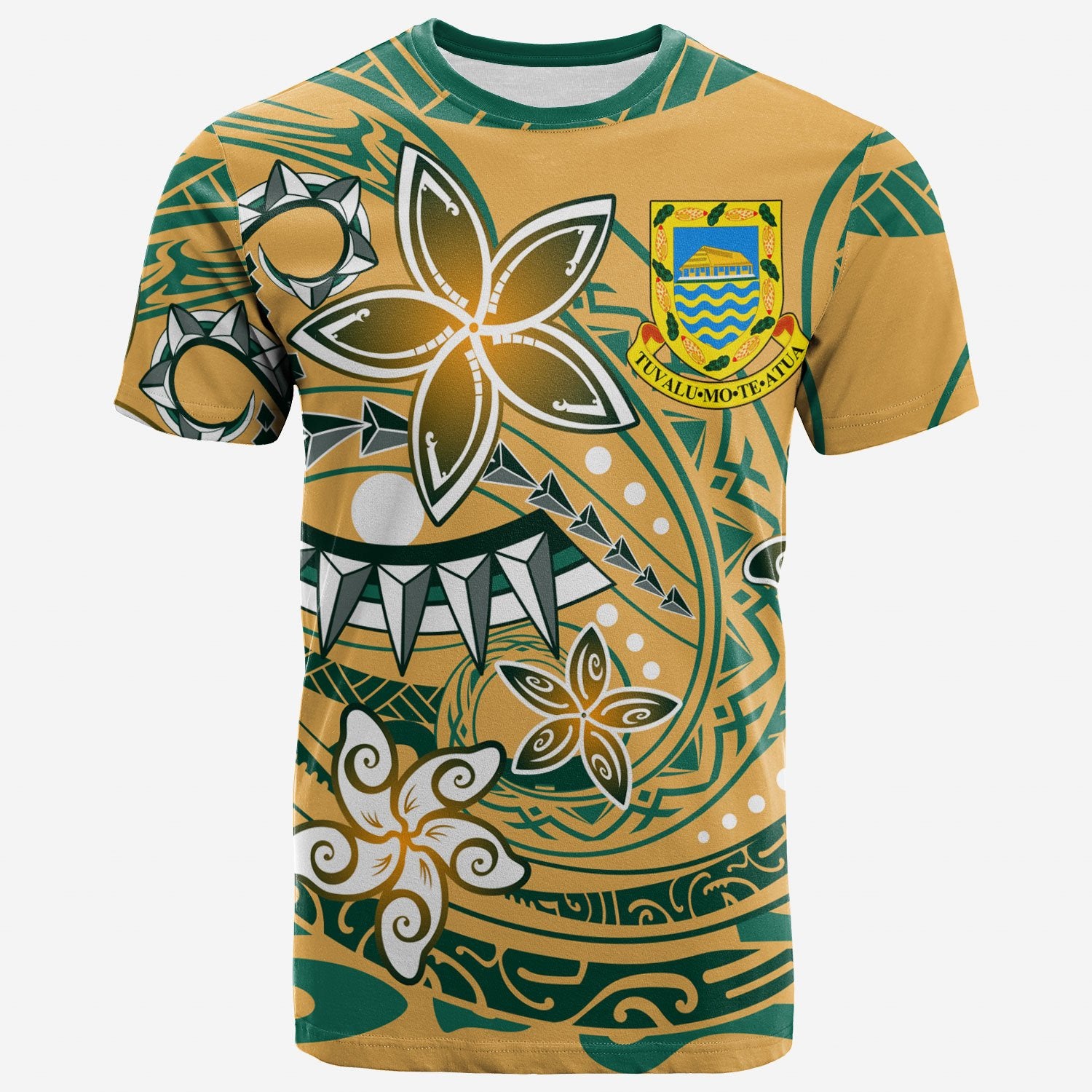 Tuvalu T Shirt Spring Style Unisex Yellow - Polynesian Pride