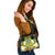 Tuvalu Shoulder Handbag - Polynesian Gold Patterns Collection - Polynesian Pride