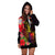 Tuvalu Hoodie Dress - Tropical Hippie Style - Polynesian Pride