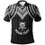 Tuvalu Custom Polo Shirt Polynesian Armor Style Black Unisex Black - Polynesian Pride