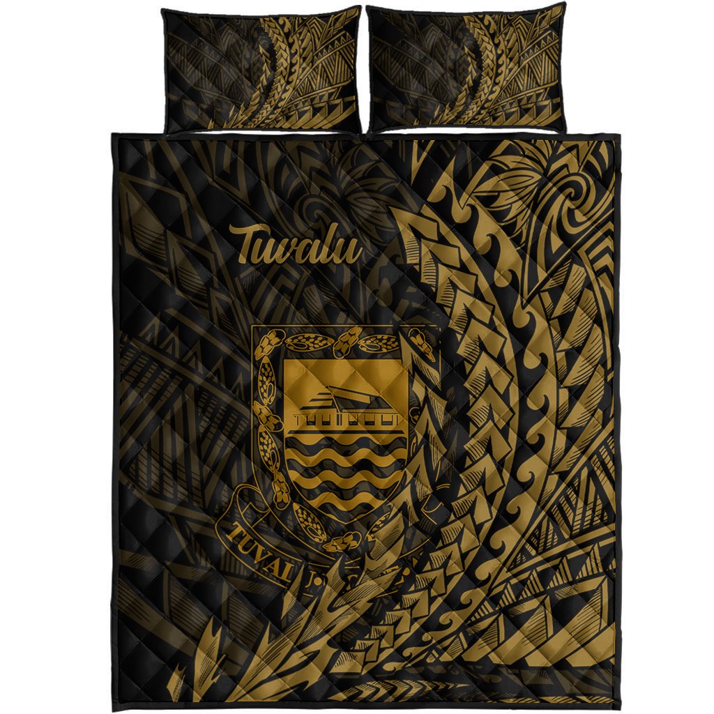 Tuvalu Quilt Bed Set - Wings Style - Polynesian Pride