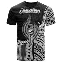 Guam T Shirt Umatac Polynesian Patterns Unisex Black - Polynesian Pride
