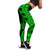 Tahiti Women Leggings Polynesian Pattern Green Green - Polynesian Pride