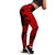 Vanuatu Women Leggings Polynesian Pattern Red Red - Polynesian Pride