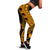 Yap Women Leggings Polynesian Pattern Gold Gold - Polynesian Pride