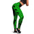 Palau Women Leggings Polynesian Pattern Green Green - Polynesian Pride