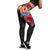 Tahiti Polynesian Leggings - Hibiscus Coat of Arms Black - Polynesian Pride