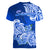 Polynesian Samoa Floral Tribal V-Neck T Shirt LT9 - Polynesian Pride