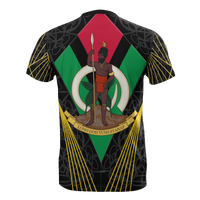 Vanuatu T Shirt Vanuatuan Flag Coat of Arms Spotlight Style - Polynesian Pride